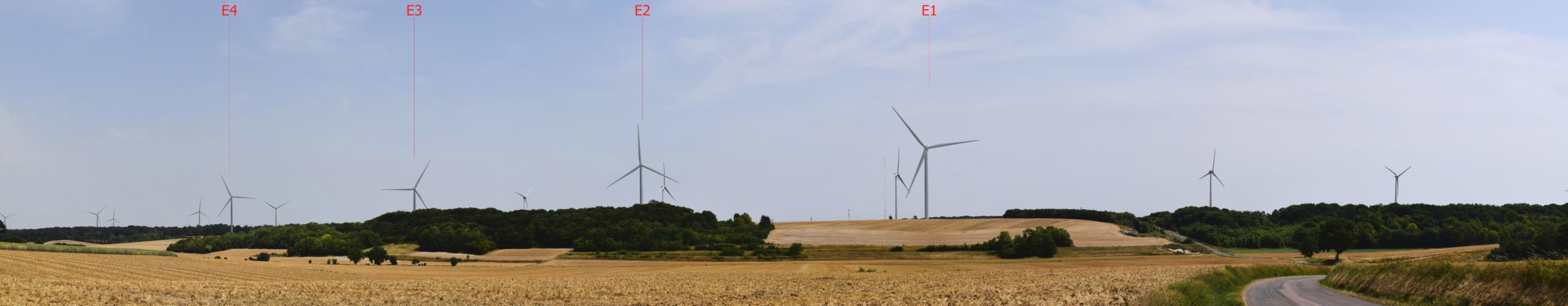 parc éolien de Cormeilles et Villers-Vicomte