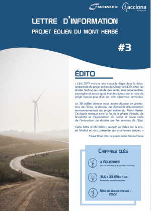 Lettre d'information n°3